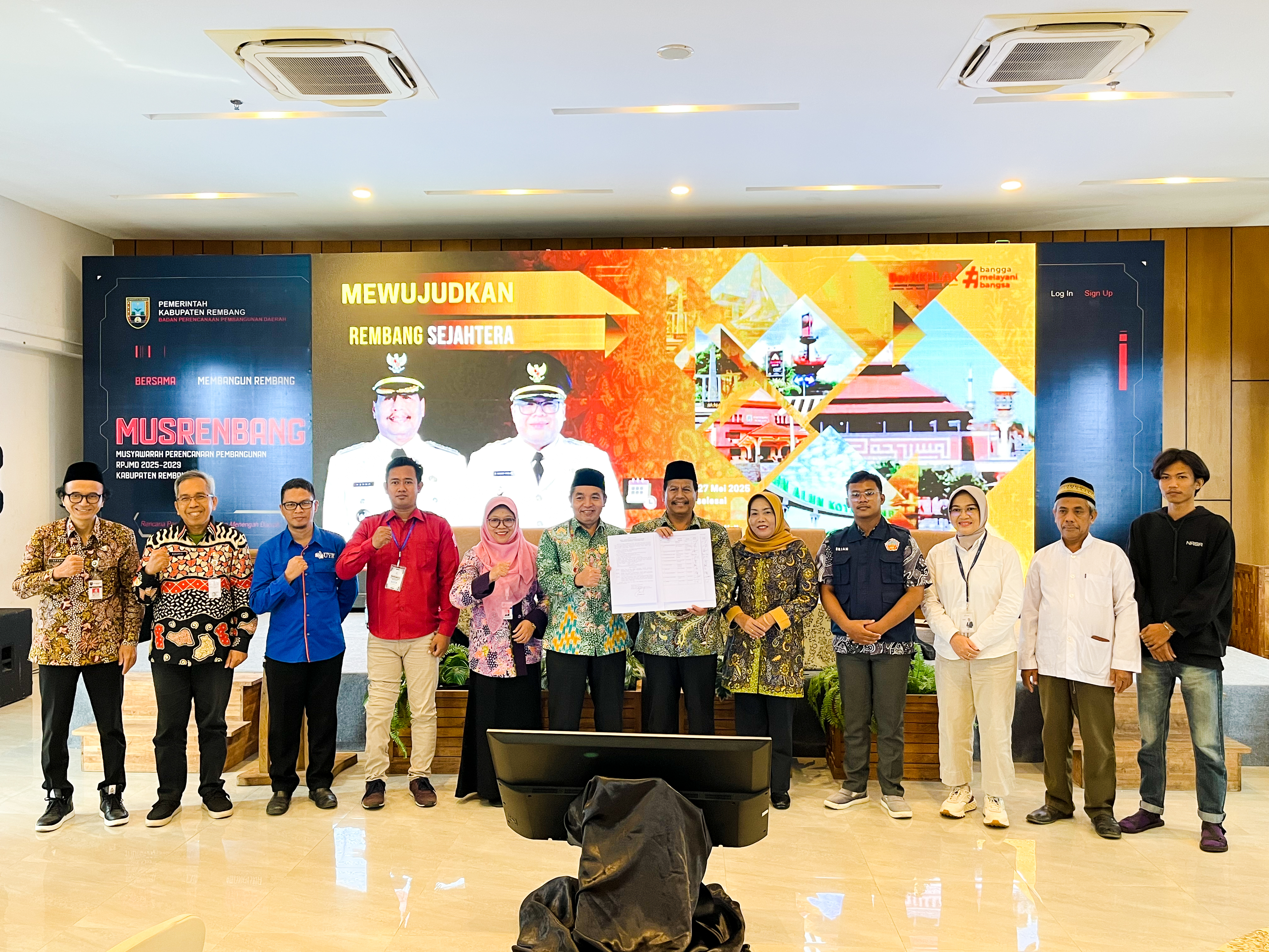 Musrenbang RPJMD 2025–2029: Menyatukan Visi Menuju Rembang Sejahtera