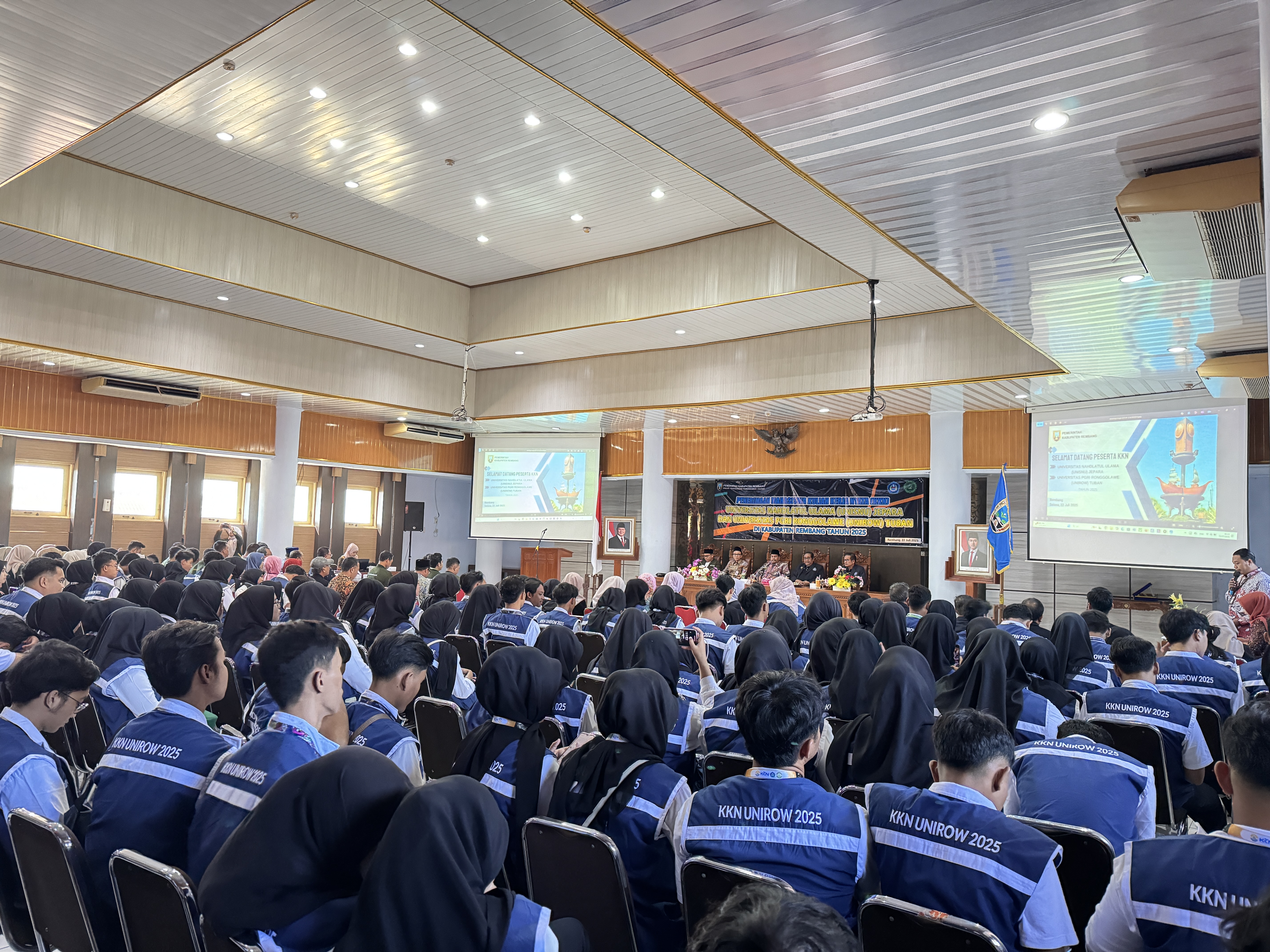 Mahasiswa Unisnu Jepara dan Unirow Tuban Laksanakan KKN di Kabupaten Rembang