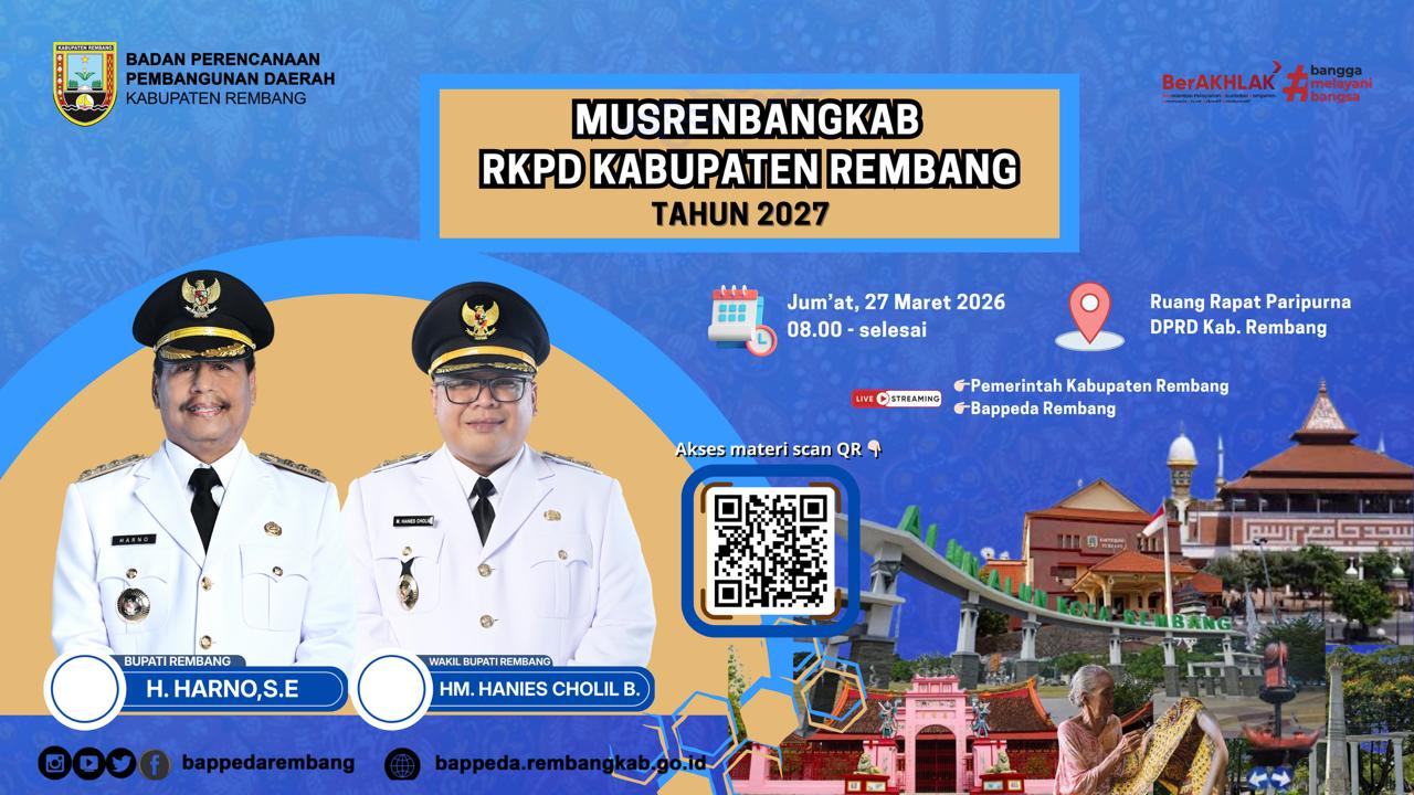 Musrenbang RKPD Kabupaten Rembang Tahun 2027