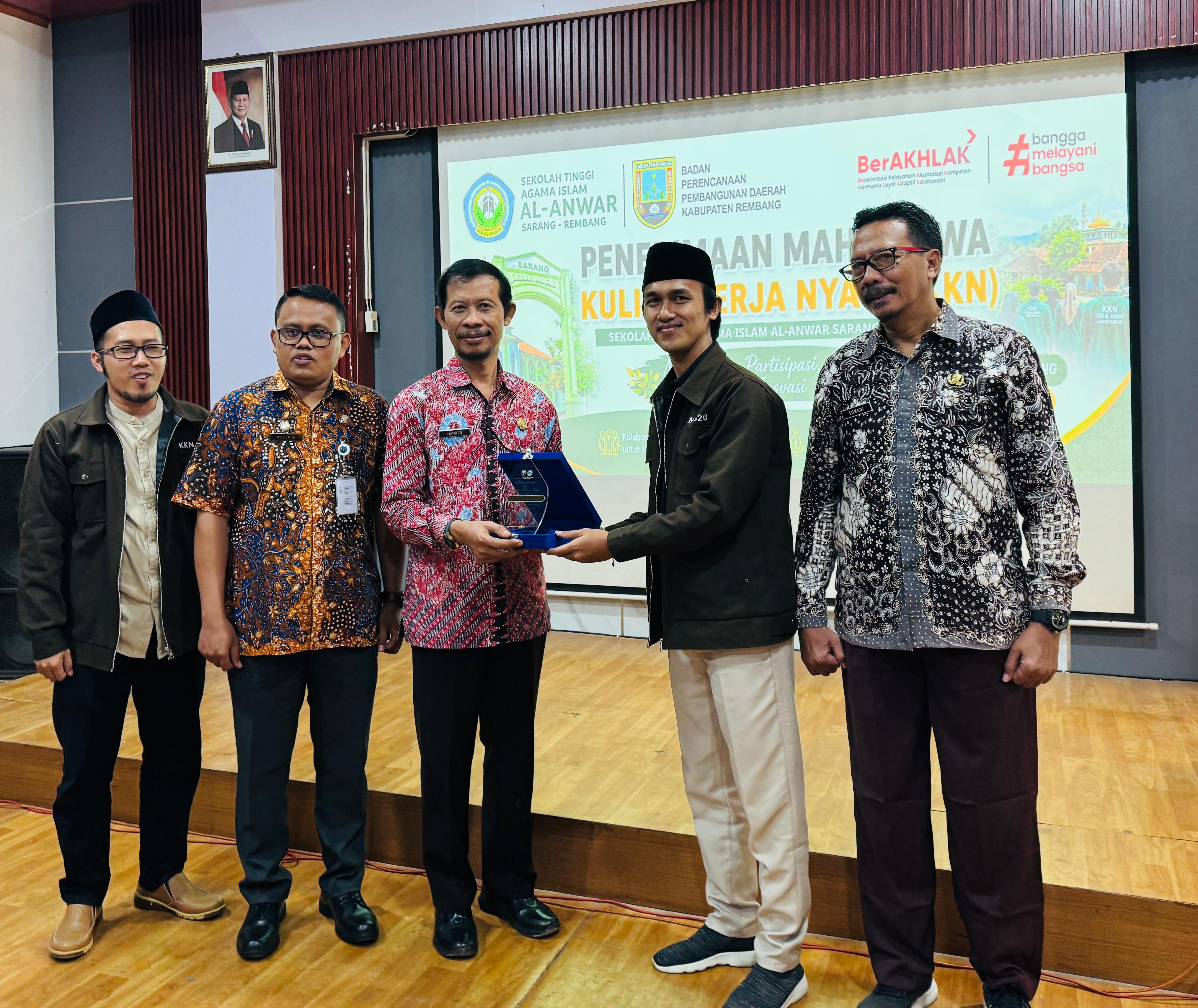 Sebanyak 44 Mahasiswa STAI Al Anwar Sarang Diterima untuk Melaksanakan KKN di Tiga Desa Kabupaten Rembang