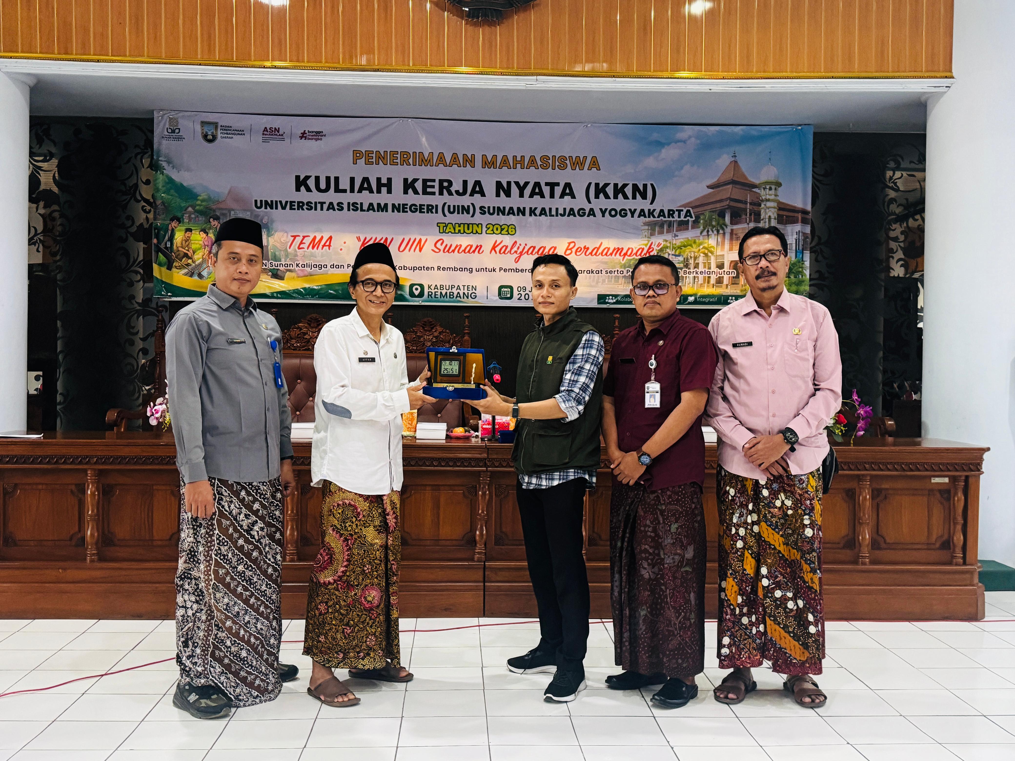 Pemkab Rembang Terima 120 Mahasiswa UIN Sunan Kalijaga Yogyakarta untuk Melaksanakan KKN