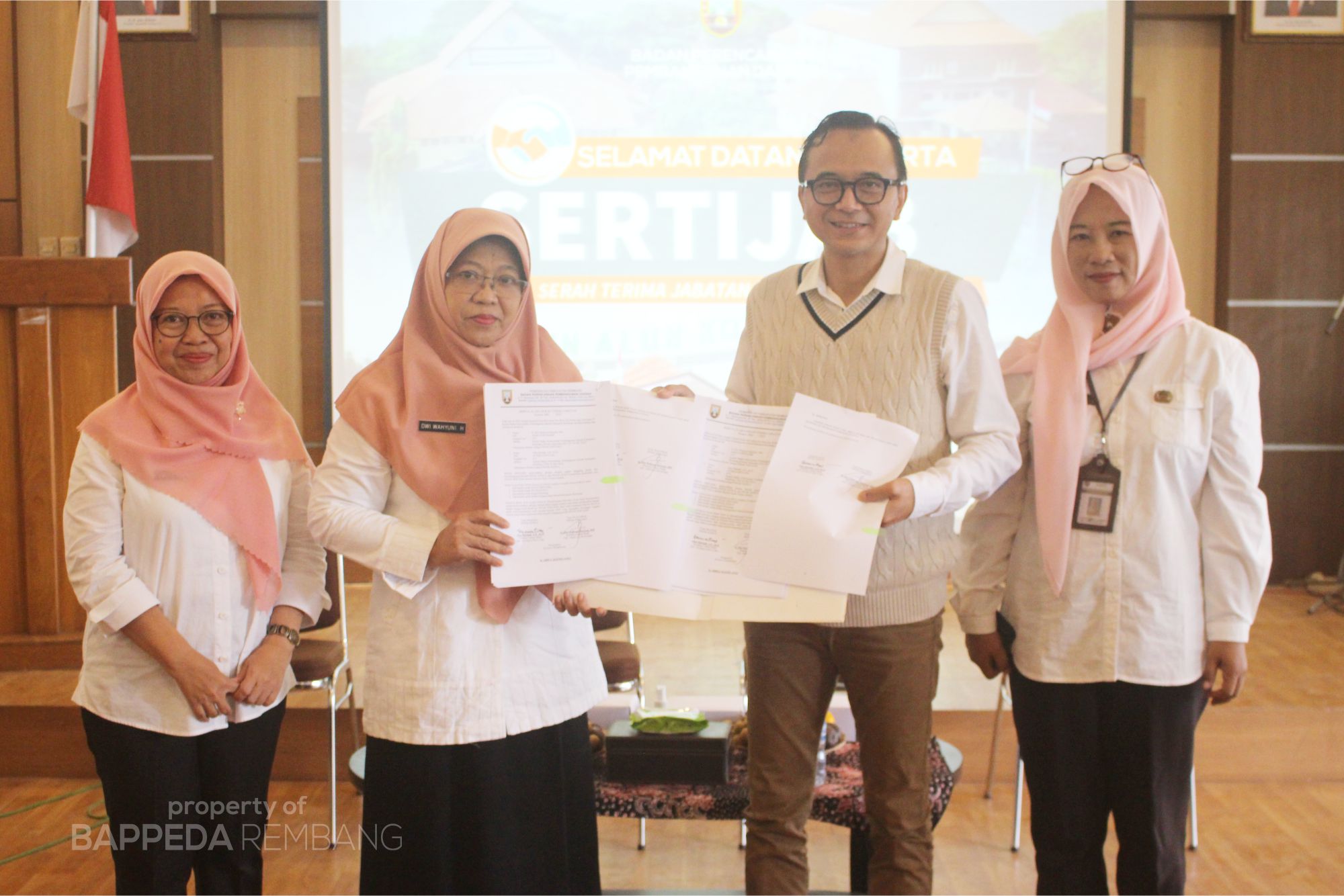 Sertijab Pimpinan BAPPEDA, Wajah Baru Semangat Baru
