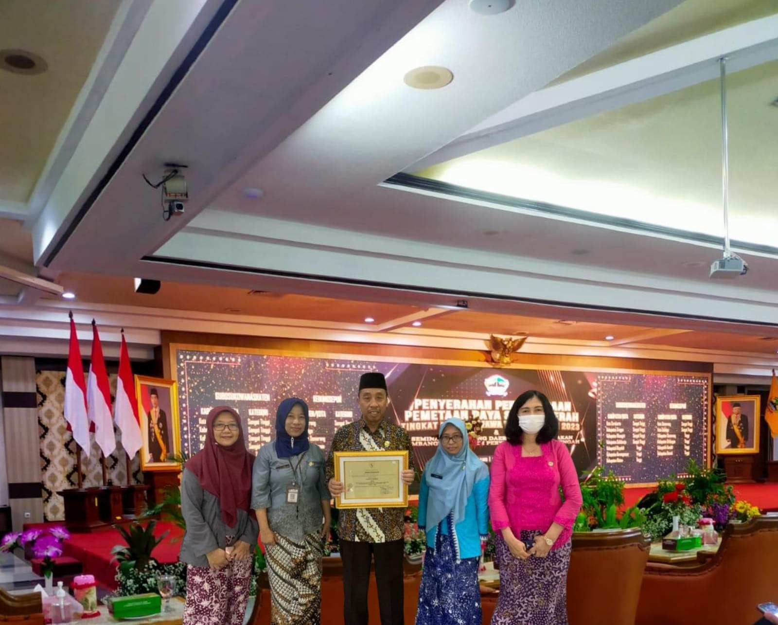 Pemkab Rembang Raih Ranking Tertinggi atas Pemetaan Daya Saing Daerah (PDSD) JEKUTIBANGLOR Tahun 2023