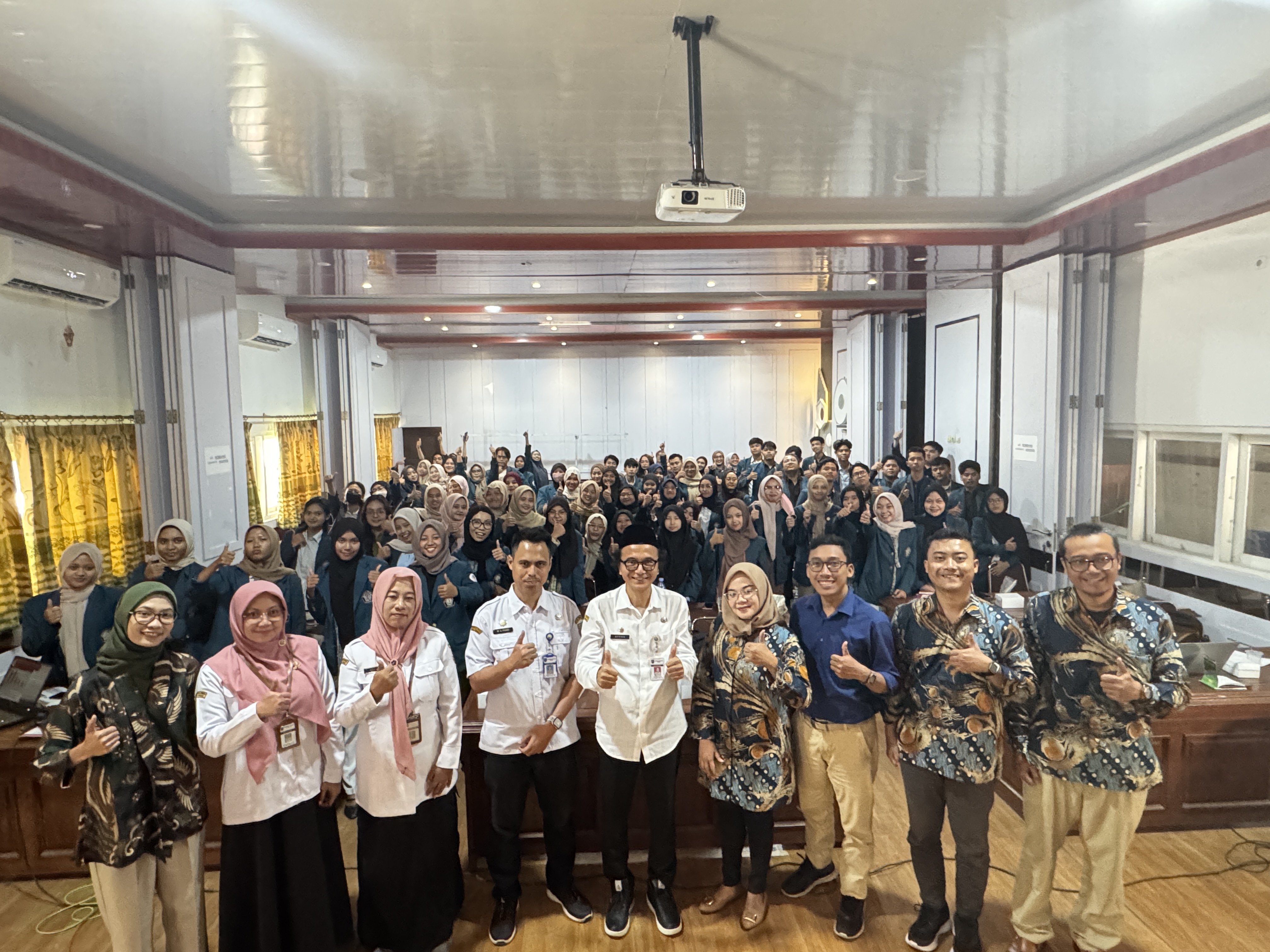 Bappeda Rembang Terima 97 Mahasiswa S1 Administrasi Publik UNDIP dalam Kuliah Kerja Lapangan